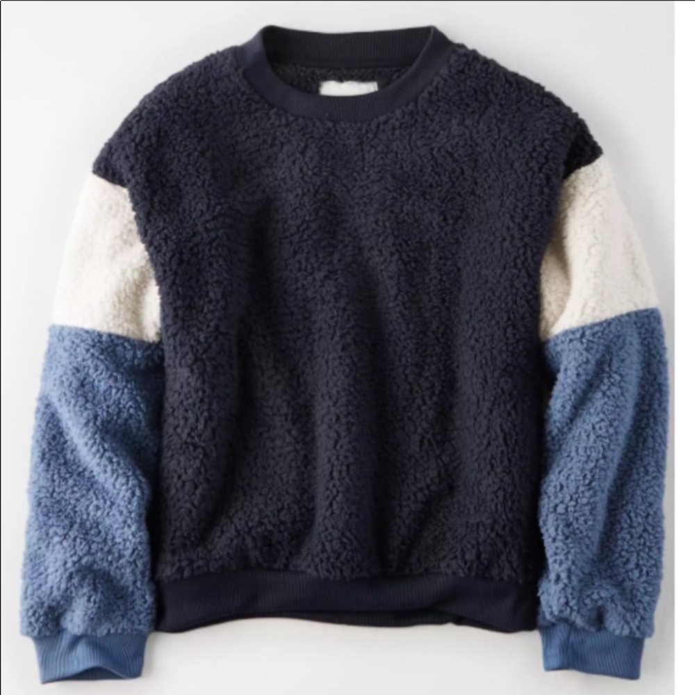 American Eagle Sherpa Sweatshirt